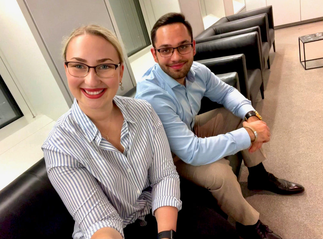Das Team hinter Arco Enine - den handgemachten Krawatten mit passenden Manschettenknöpfen, Einstecktuch und Krawattenklammer. Jung, ehrgeizig und motiviert!